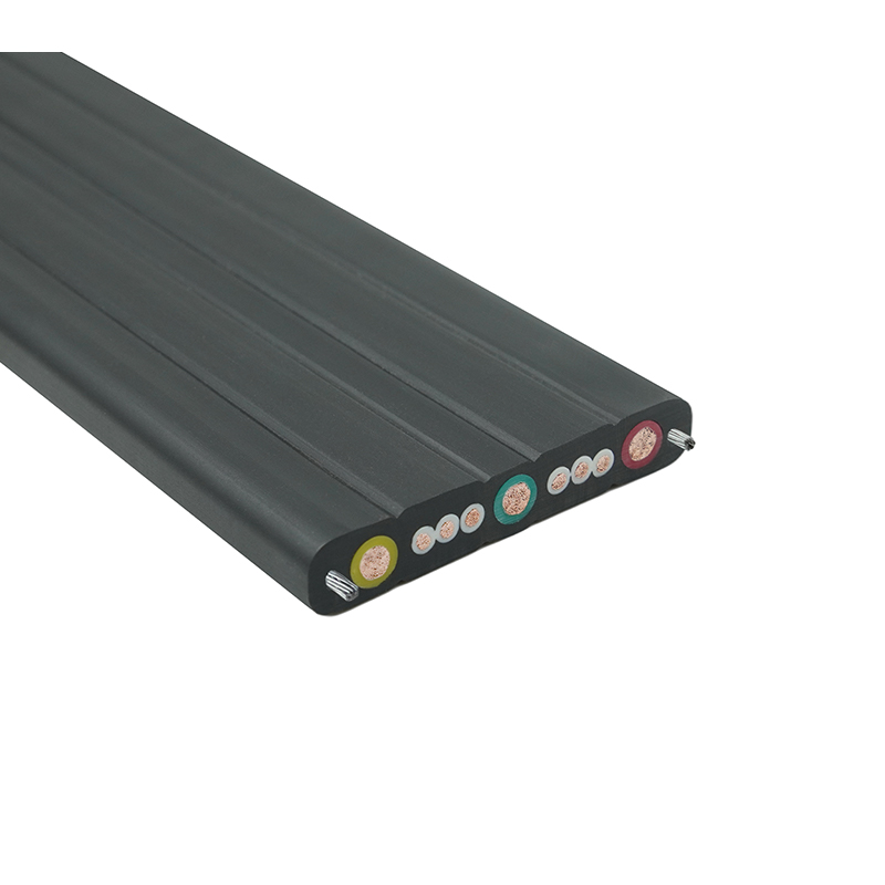 Verbundmantelkran-Flachkabel mit Stahldraht