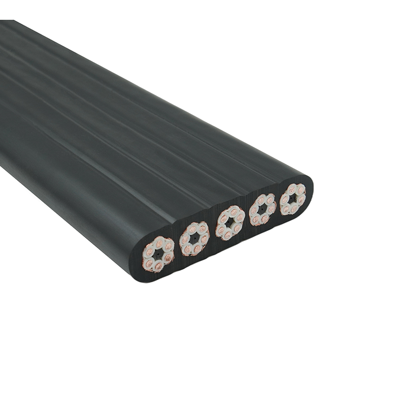 Verbundmantel-geschirmtes Kran-Flachbandkabel