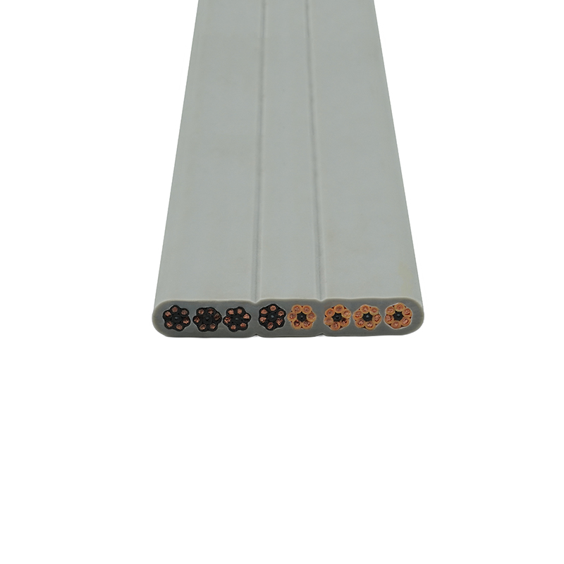 Kupferkern-PVC-isoliertes PVC-Mantel-Aufzugsflachkabel