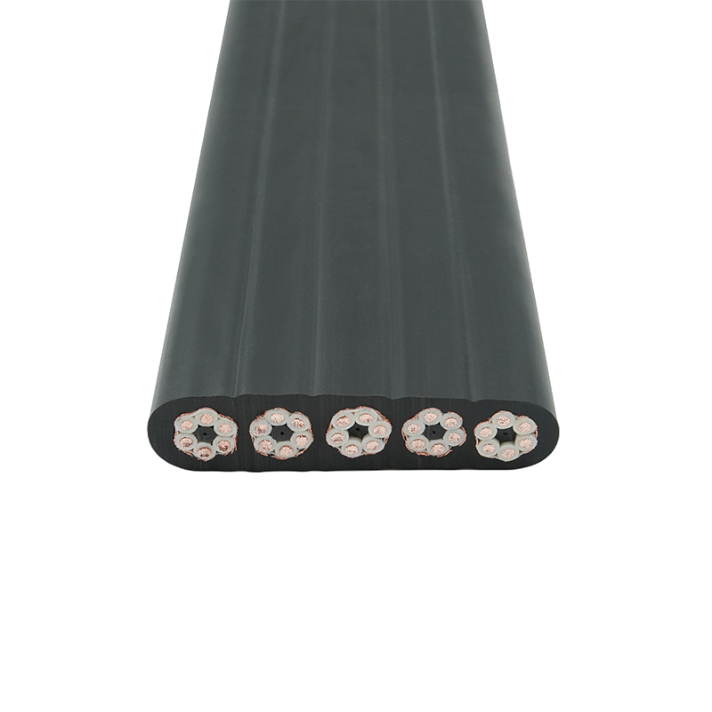 Verbundmantel-geschirmtes Kran-Flachbandkabel