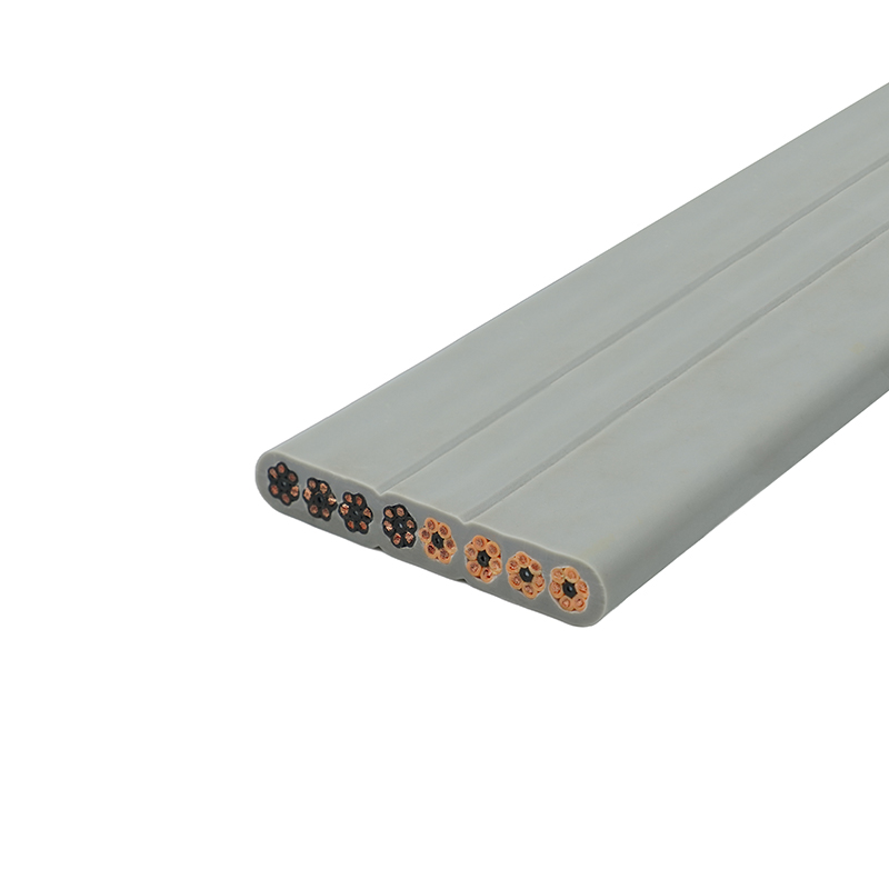 Kupferkern-PVC-isoliertes PVC-Mantel-Aufzugsflachkabel