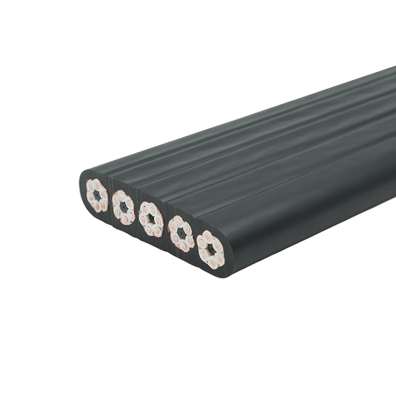 Verbundmantel-geschirmtes Kran-Flachbandkabel