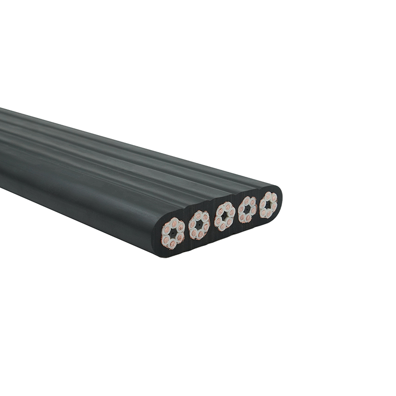 Verbundmantel-geschirmtes Kran-Flachbandkabel