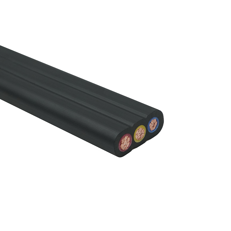 Kran-Flachbandkabel mit PVC-Mantel