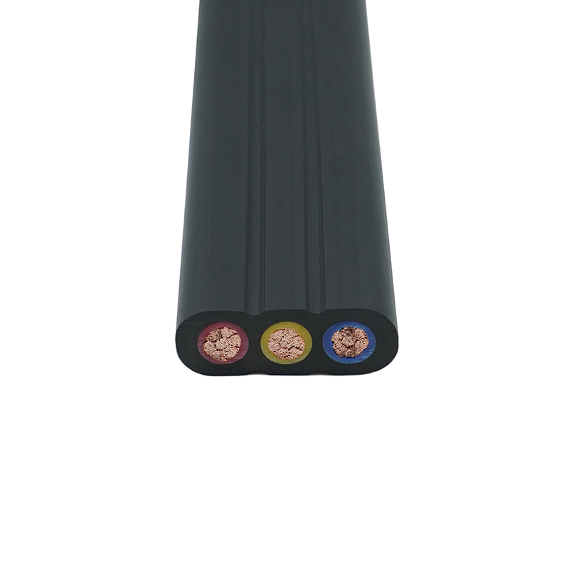 Kran-Flachbandkabel mit PVC-Mantel