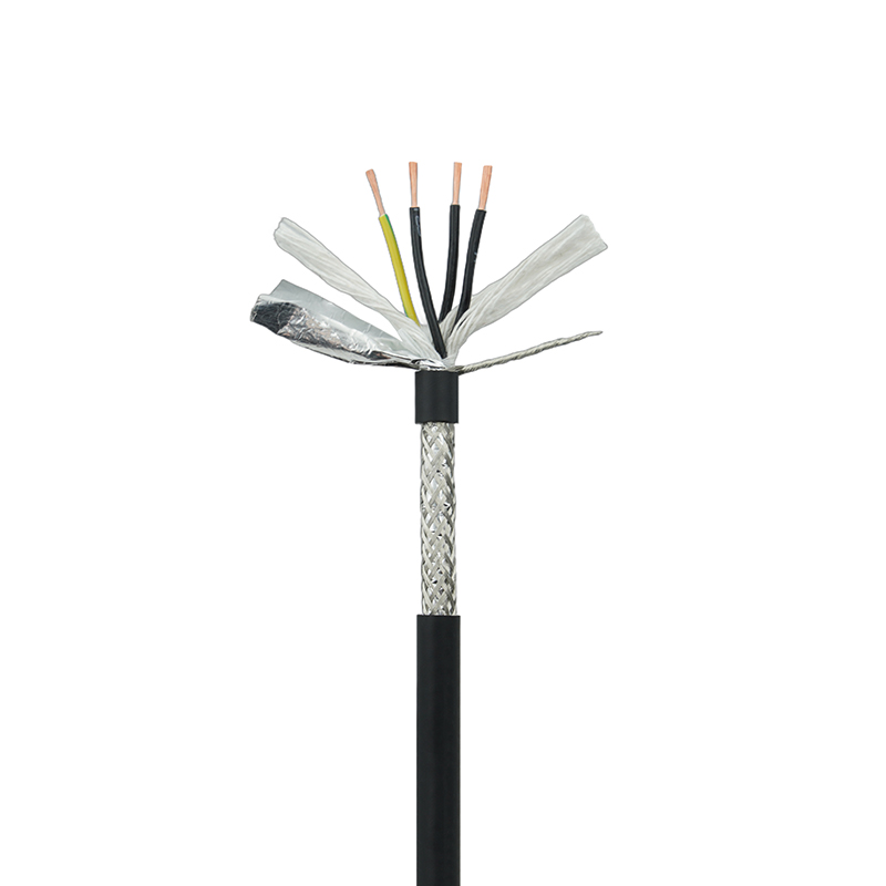 Flexibles, abgeschirmtes Twisted-Pair-Schleppkettenkabel