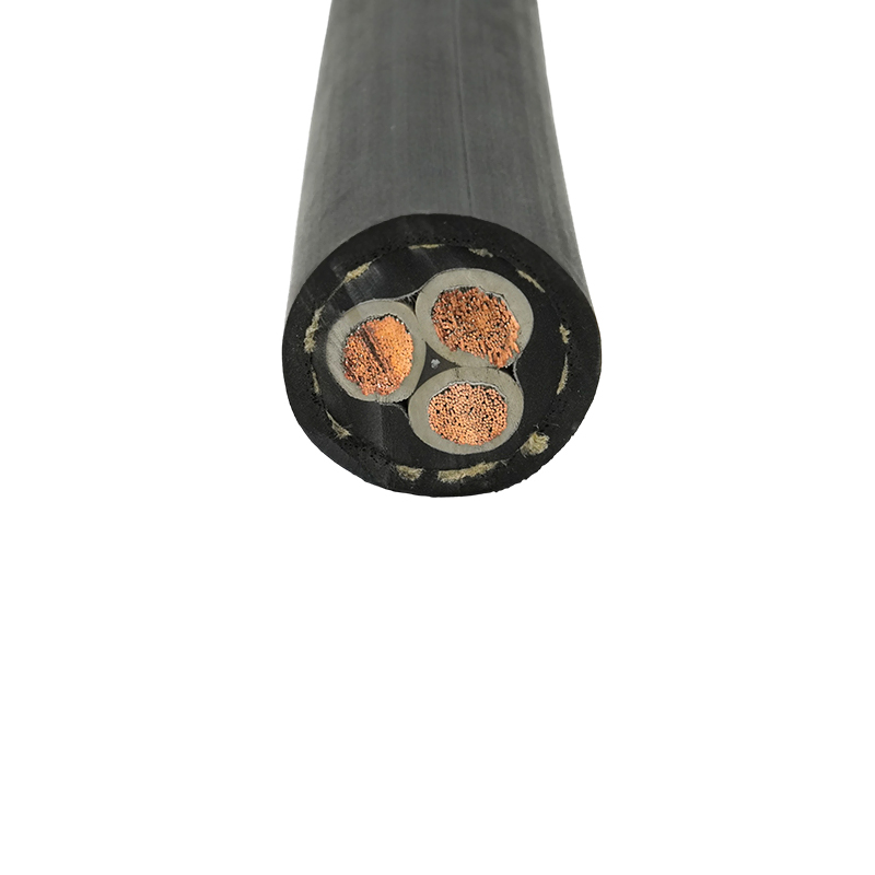 Robustes, ölbeständiges flexibles Gummikabel für den Außenbereich