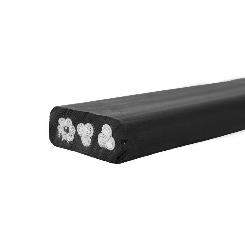 Mittleres flaches allgemeines Gummikabel