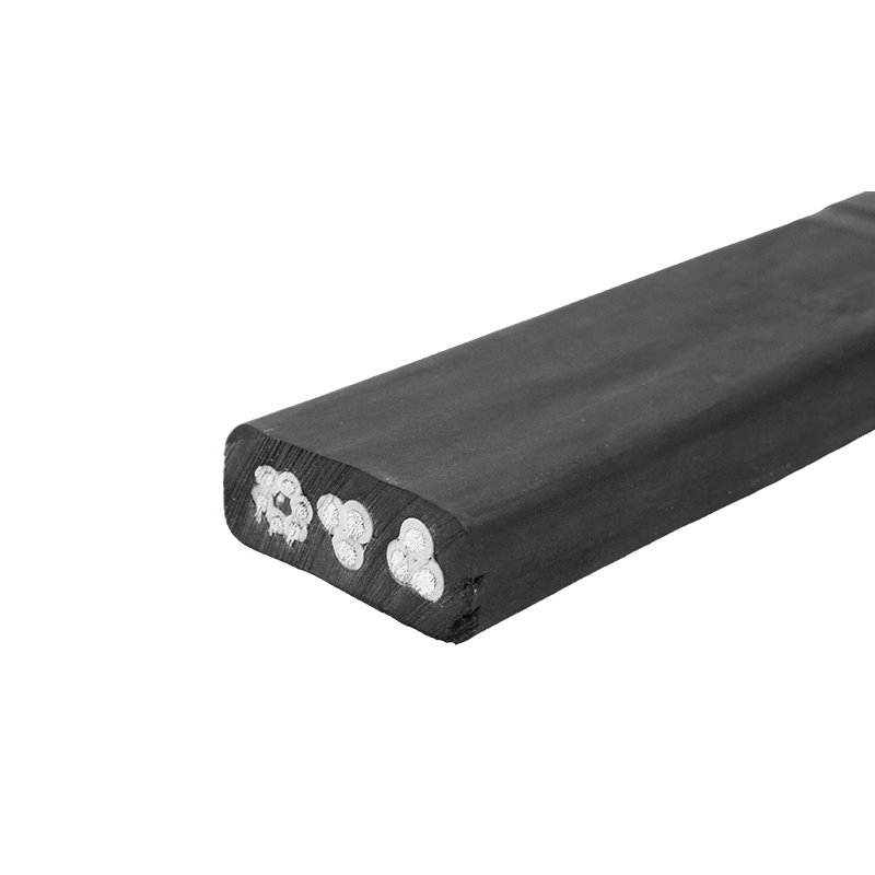 Mittleres flaches allgemeines Gummikabel